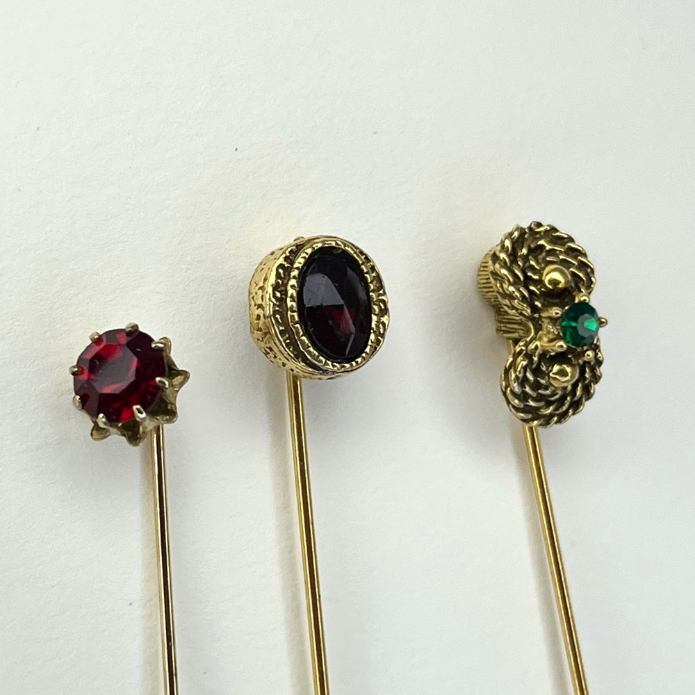 Vintage Stick Pins (Set of 3)